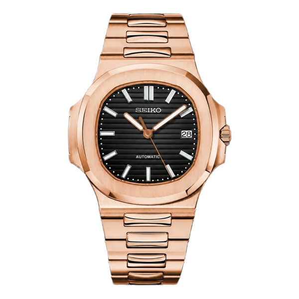NAUTIKO | ROSE GOLD BLACK