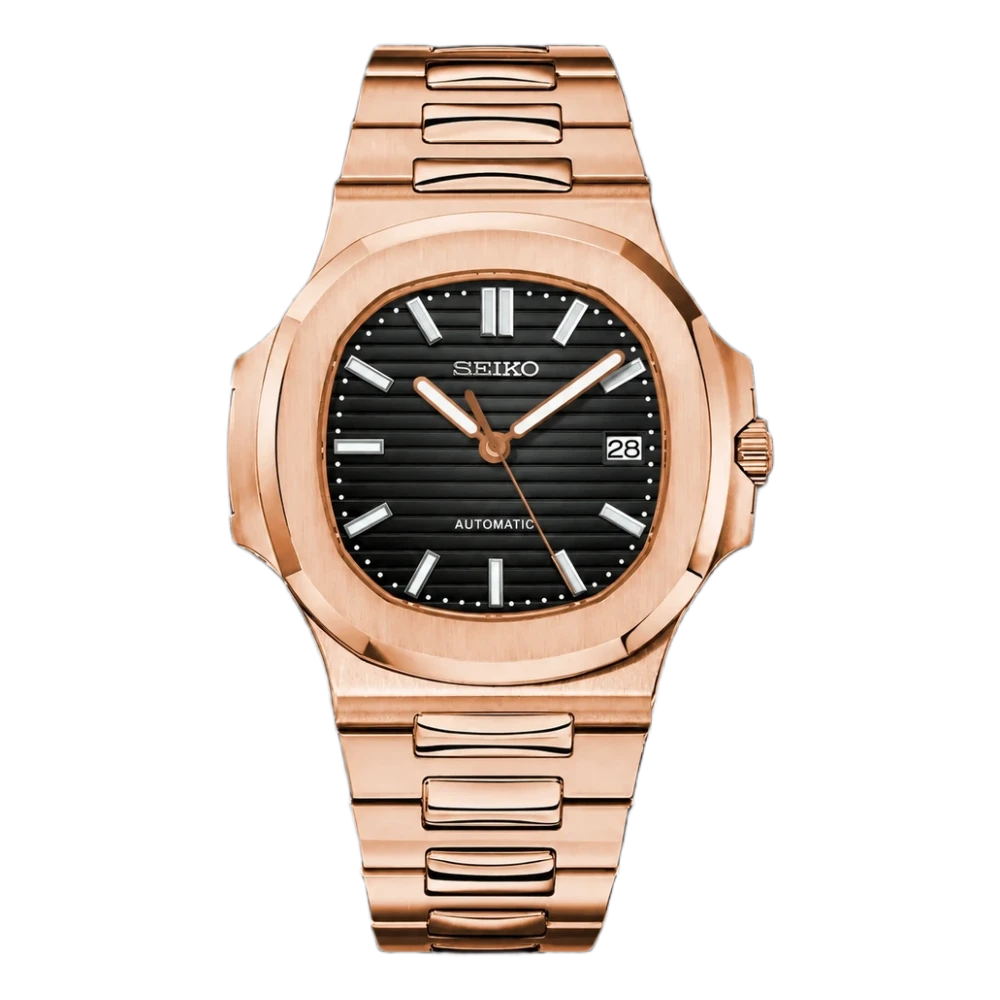NAUTIKO | ROSE GOLD BLACK