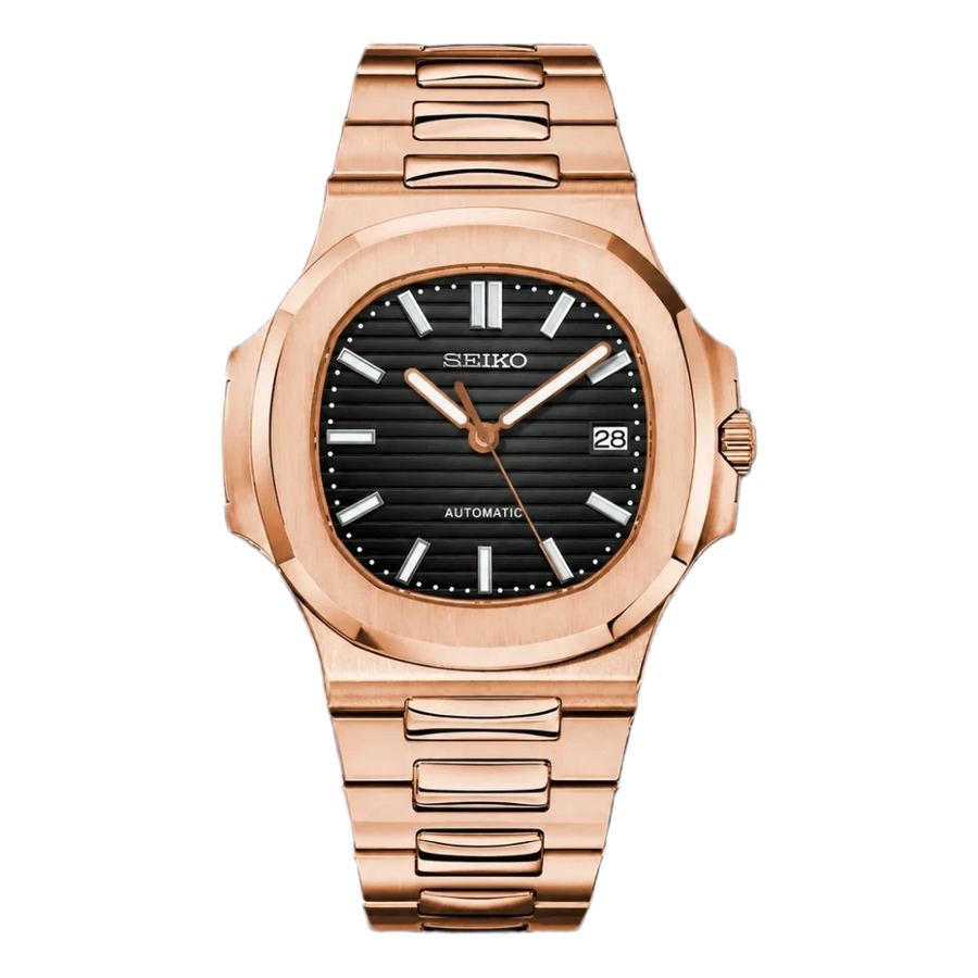 NAUTIKO | ROSE GOLD BLACK
