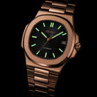 NAUTIKO | ROSE GOLD BLACK