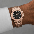 NAUTIKO | ROSE GOLD BLACK