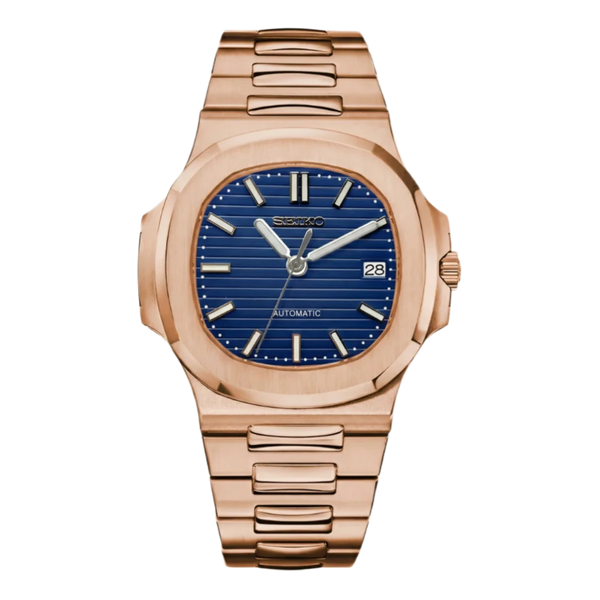 NAUTIKO | ROSE GOLD BLUE