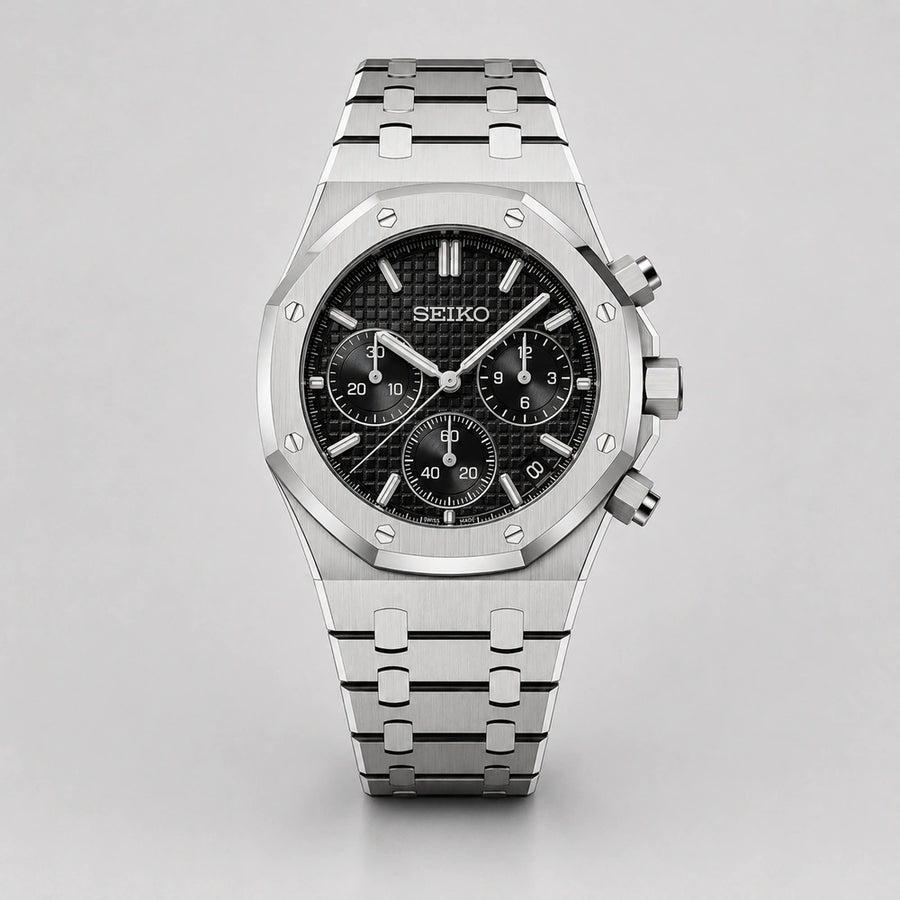 ROYAL SEIKOAK | CHRONO BLACK