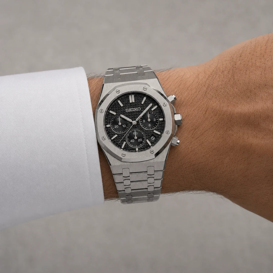 ROYAL SEIKOAK | CHRONO BLACK