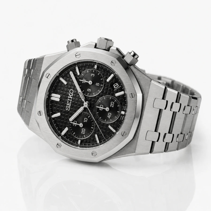 ROYAL SEIKOAK | CHRONO BLACK