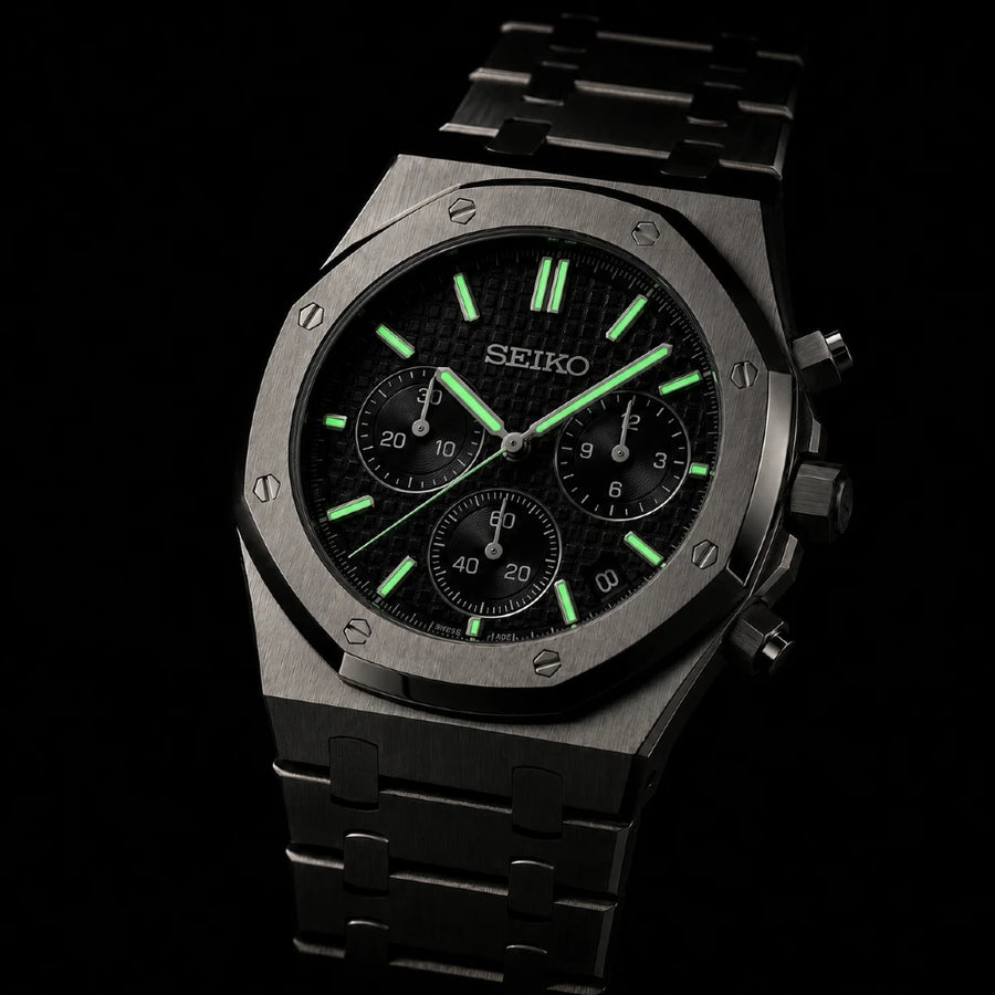 ROYAL SEIKOAK | CHRONO BLACK
