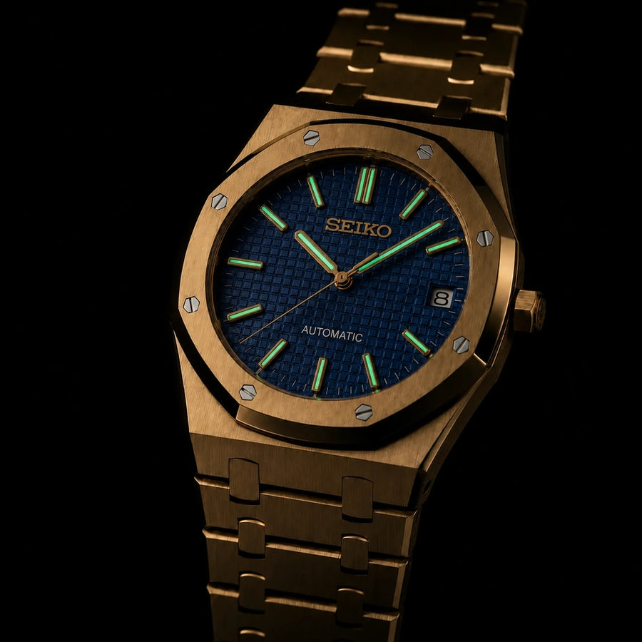ROYAL SEIKOAK | GOLD BLUE
