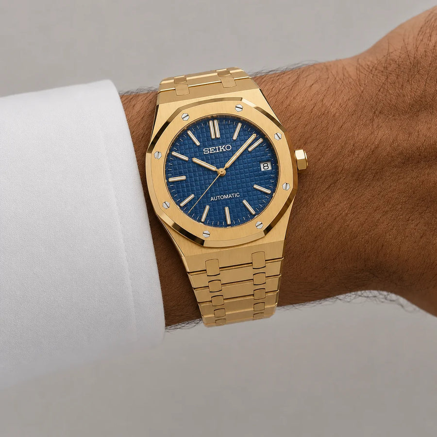 ROYAL SEIKOAK | GOLD BLUE