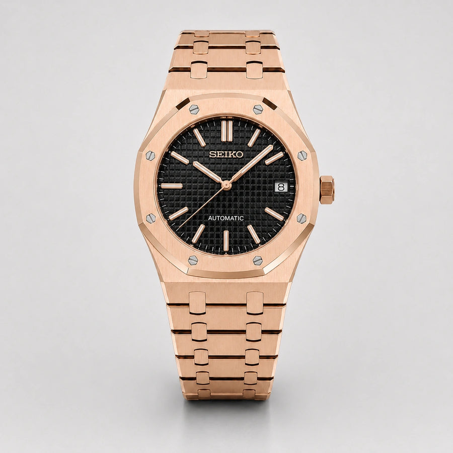 ROYAL SEIKOAK | ROSE GOLD BLACK