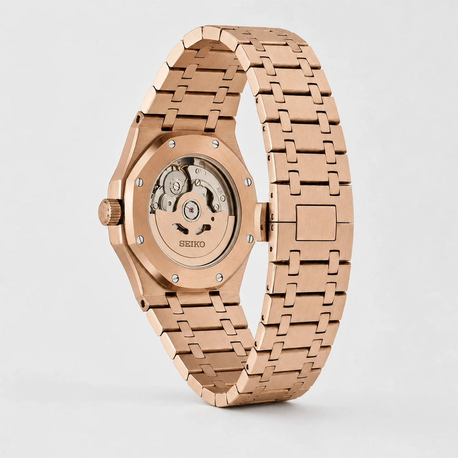 ROYAL SEIKOAK | ROSE GOLD DARK BLUE