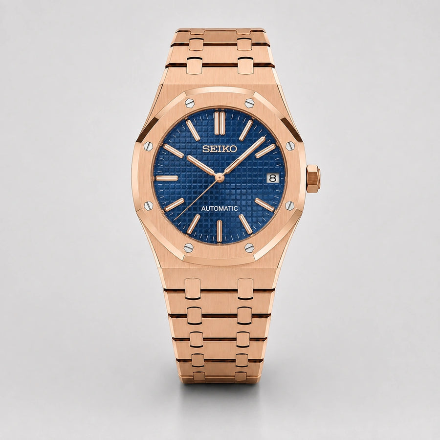 ROYAL SEIKOAK | ROSE GOLD DARK BLUE