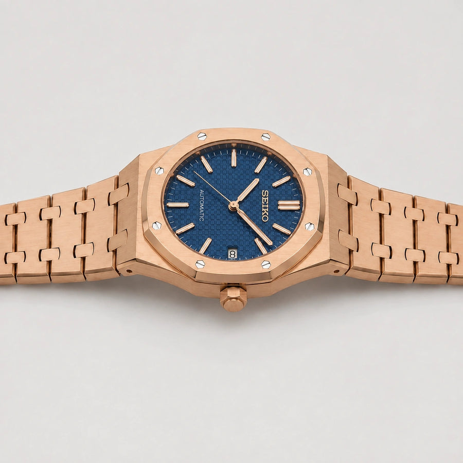 ROYAL SEIKOAK | ROSE GOLD DARK BLUE