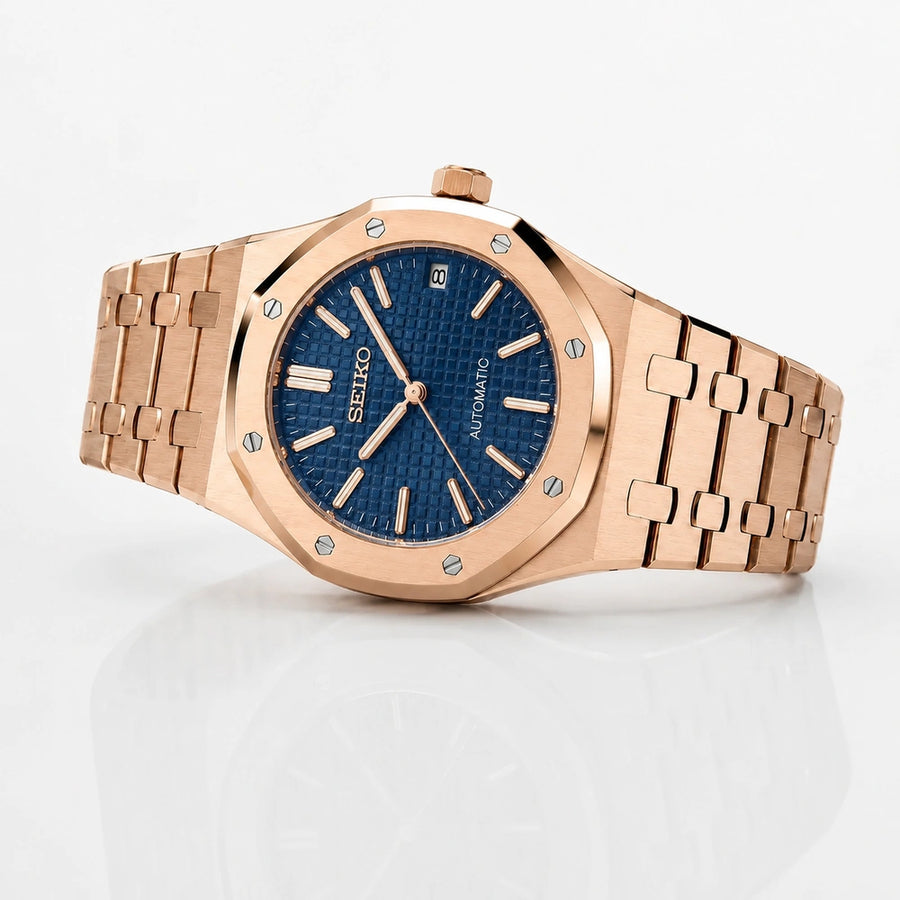 ROYAL SEIKOAK | ROSE GOLD DARK BLUE