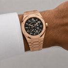 ROYAL SEIKOAK | ROSE GOLD SKELETON