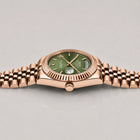 SEIKODATE | ROMAN GREEN ROSE GOLD
