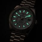 SEIKOJUST | SKY DWELLER CHOCOLATE WHITE