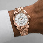 SEIKOJUST | SKY DWELLER CHOCOLATE WHITE
