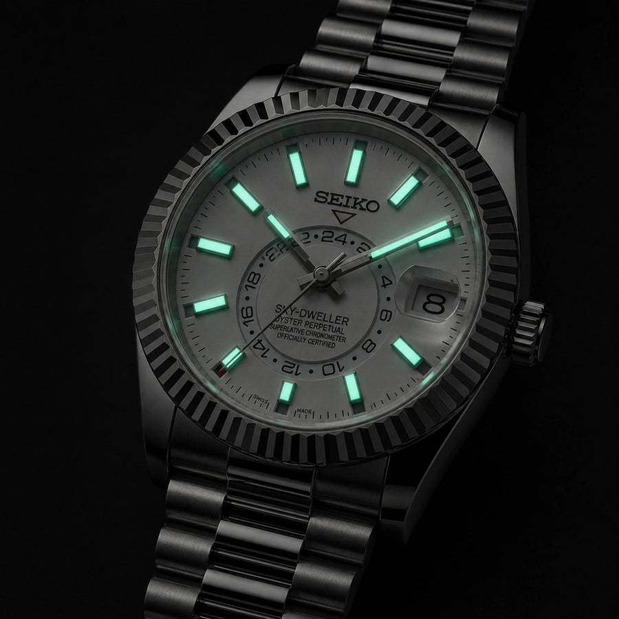 SEIKOJUST | SKY DWELLER WHITE