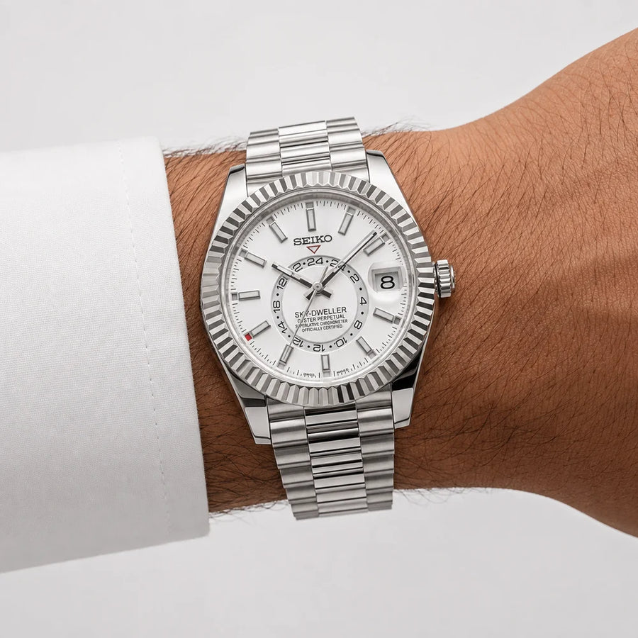 SEIKOJUST | SKY DWELLER WHITE