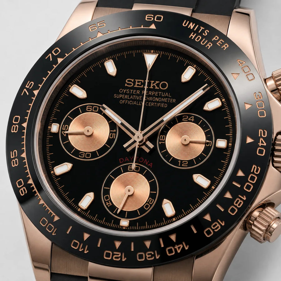 SEITONA | ROSE GOLD BLACK
